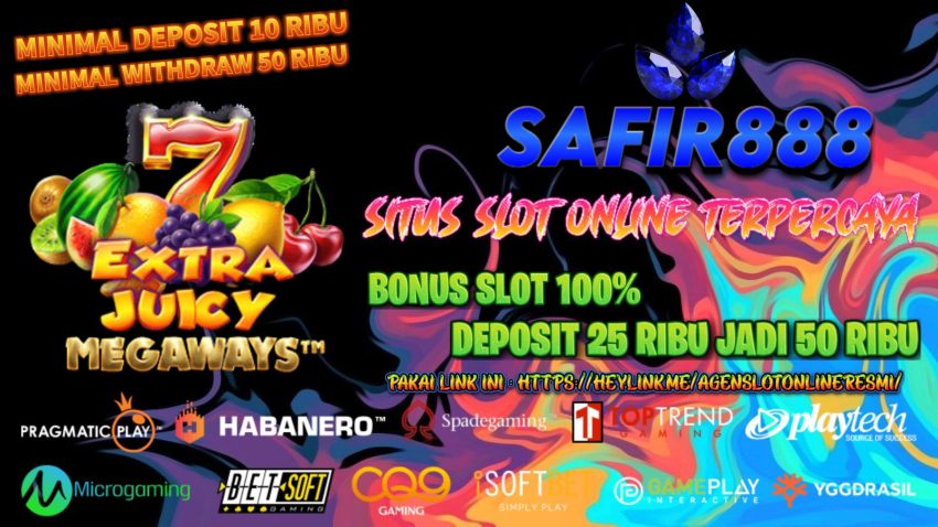SAFIR888 - Situs Slot Online Terpercaya